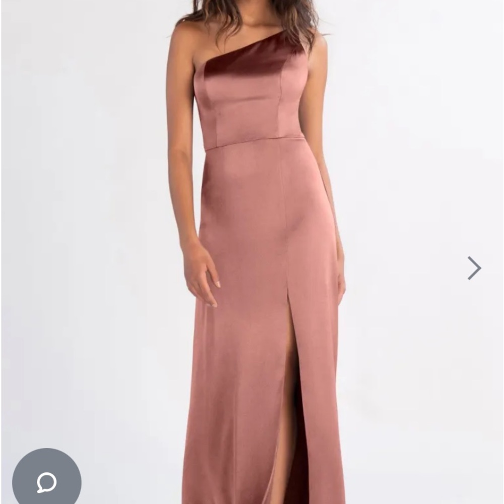 Jenny Yoo one shoulder bridesmaid dress